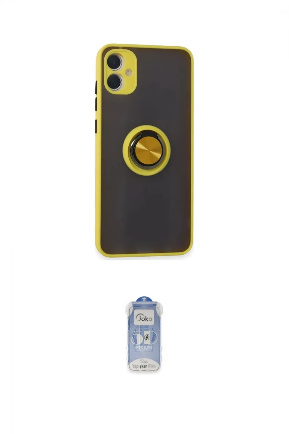 ieg™ Galaxy A05 Kılıf Yörünge Çizgi - Siyah Joko Magic 5D Cam