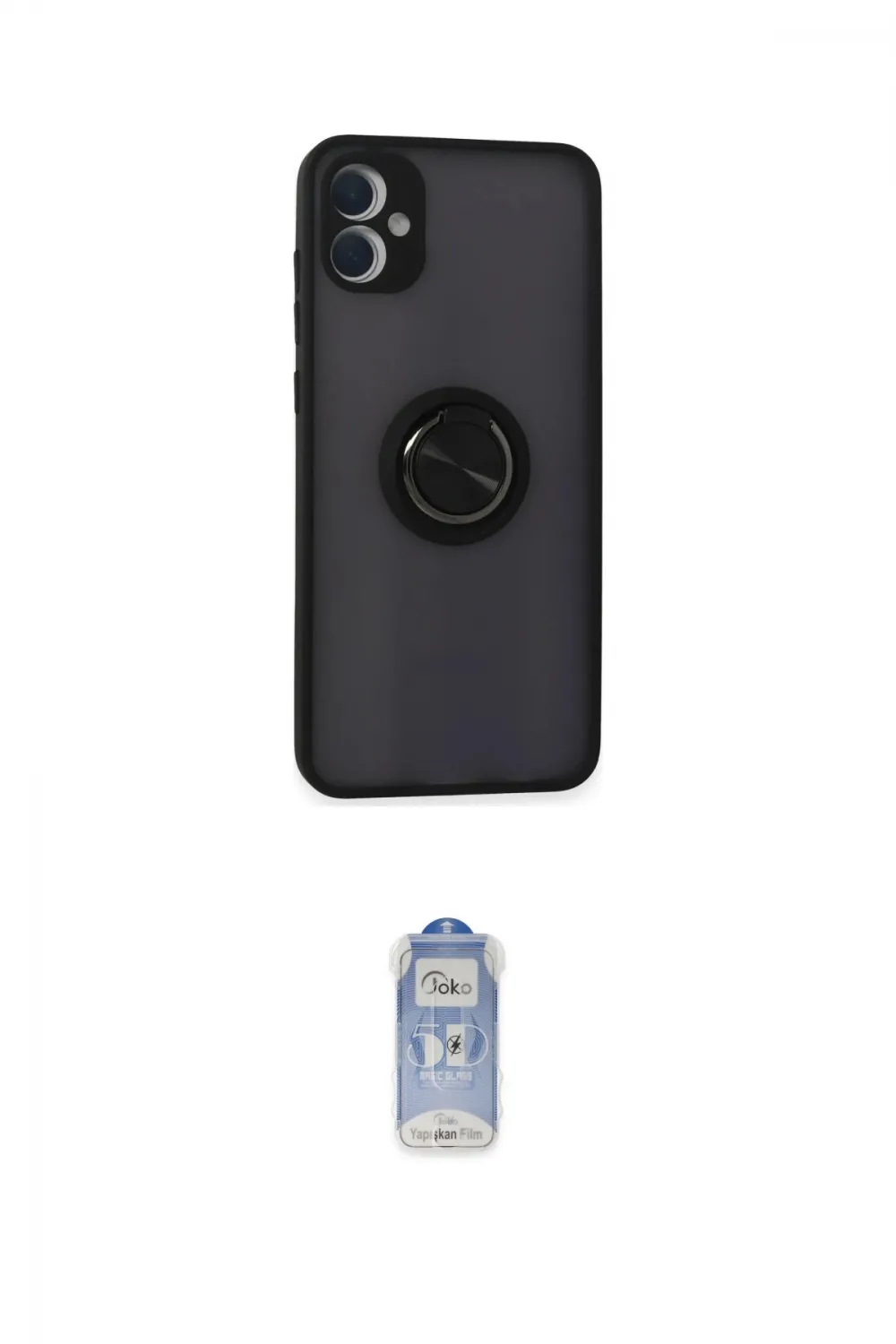 ieg™ Galaxy A05 Kılıf Yörünge Çizgi - Siyah Joko Magic 5D Cam