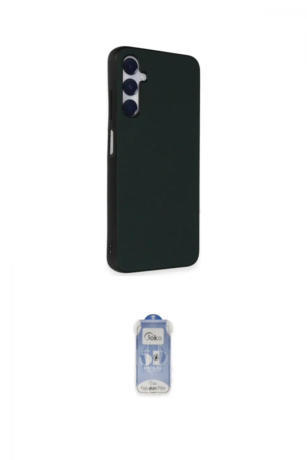 ieg™ Galaxy A05S Kılıf Akış Asil Koleksiyonu - Siyah Joko Magic 5D Cam