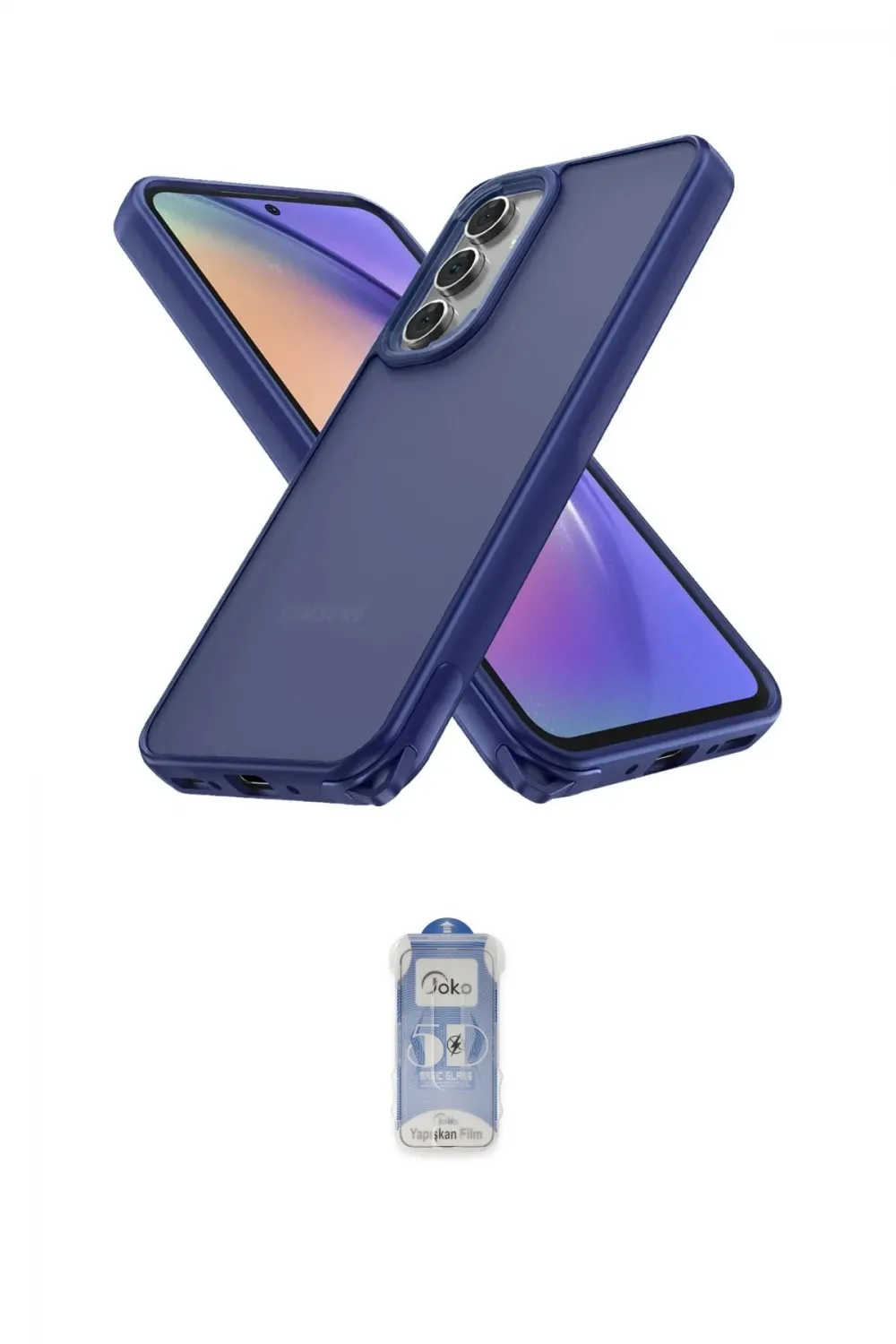 ieg™ Galaxy A05S Kılıf Atlas Form - Siyah Joko Magic 5D Cam