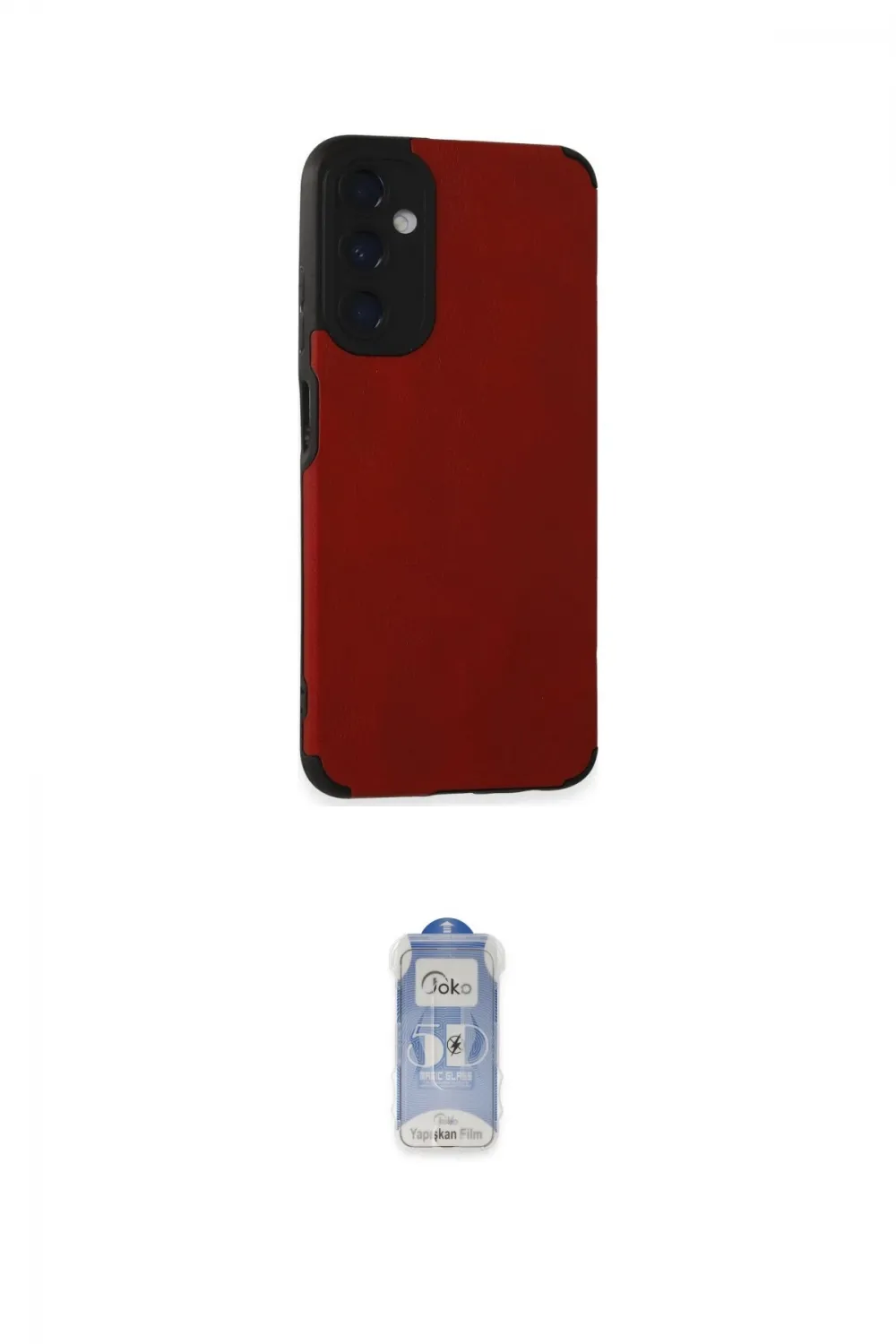 ieg™ Galaxy A05S Kılıf Doruk Asil Koleksiyonu - Siyah Joko Magic 5D Cam
