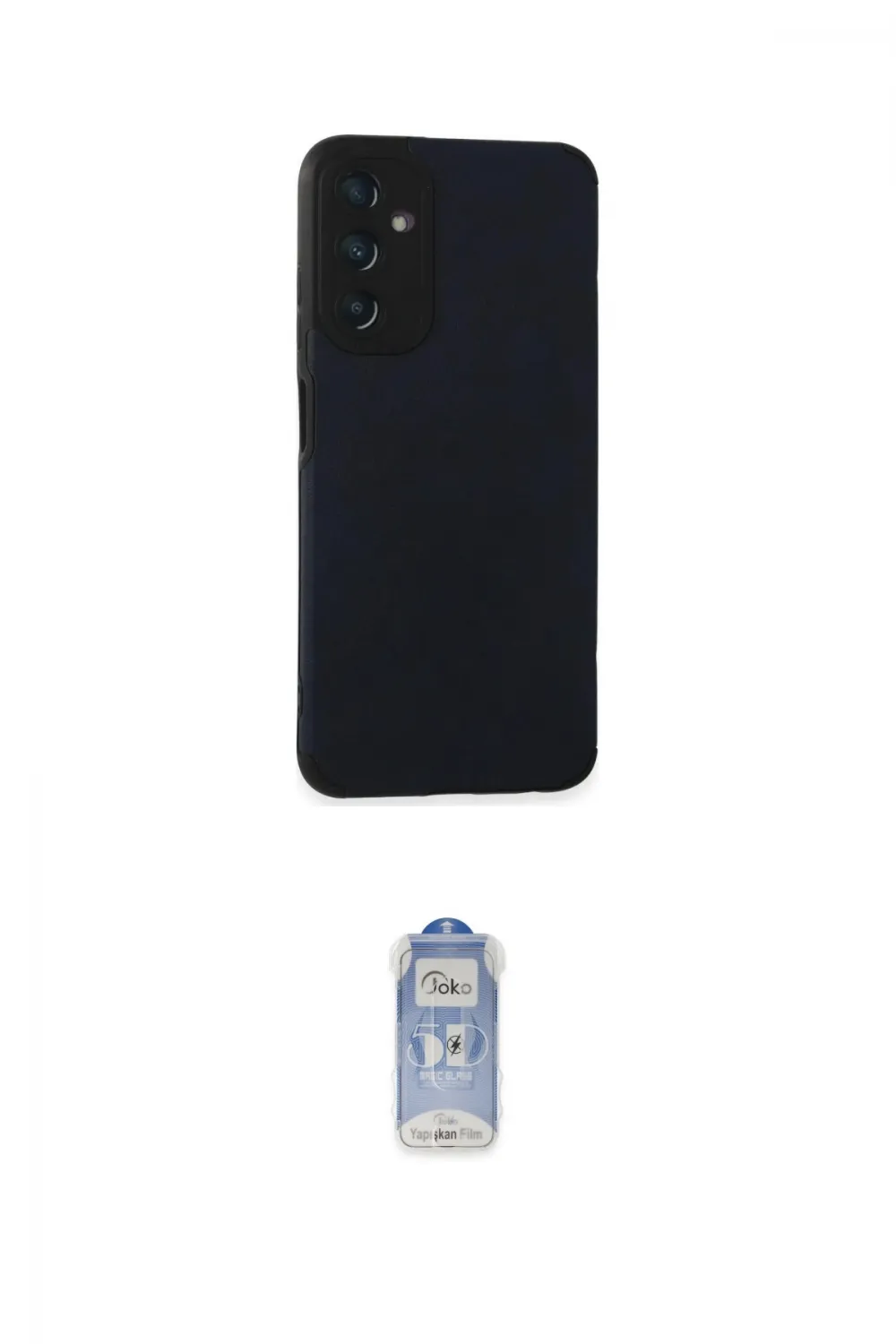ieg™ Galaxy A05S Kılıf Doruk Asil Koleksiyonu - Siyah Joko Magic 5D Cam
