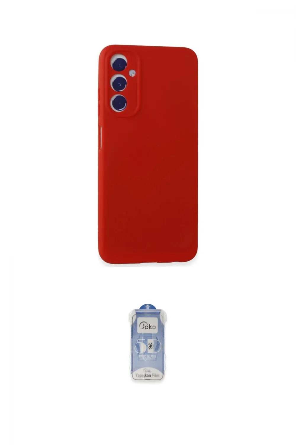 ieg™ Galaxy A05S Kılıf Kozmos Yansıma Özel Seri - Siyah Joko Magic 5D Cam