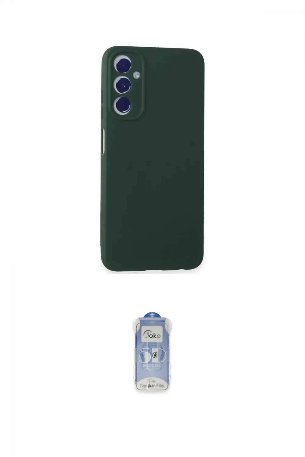 ieg™ Galaxy A05S Kılıf Kozmos Yansıma Özel Seri - Siyah Joko Magic 5D Cam