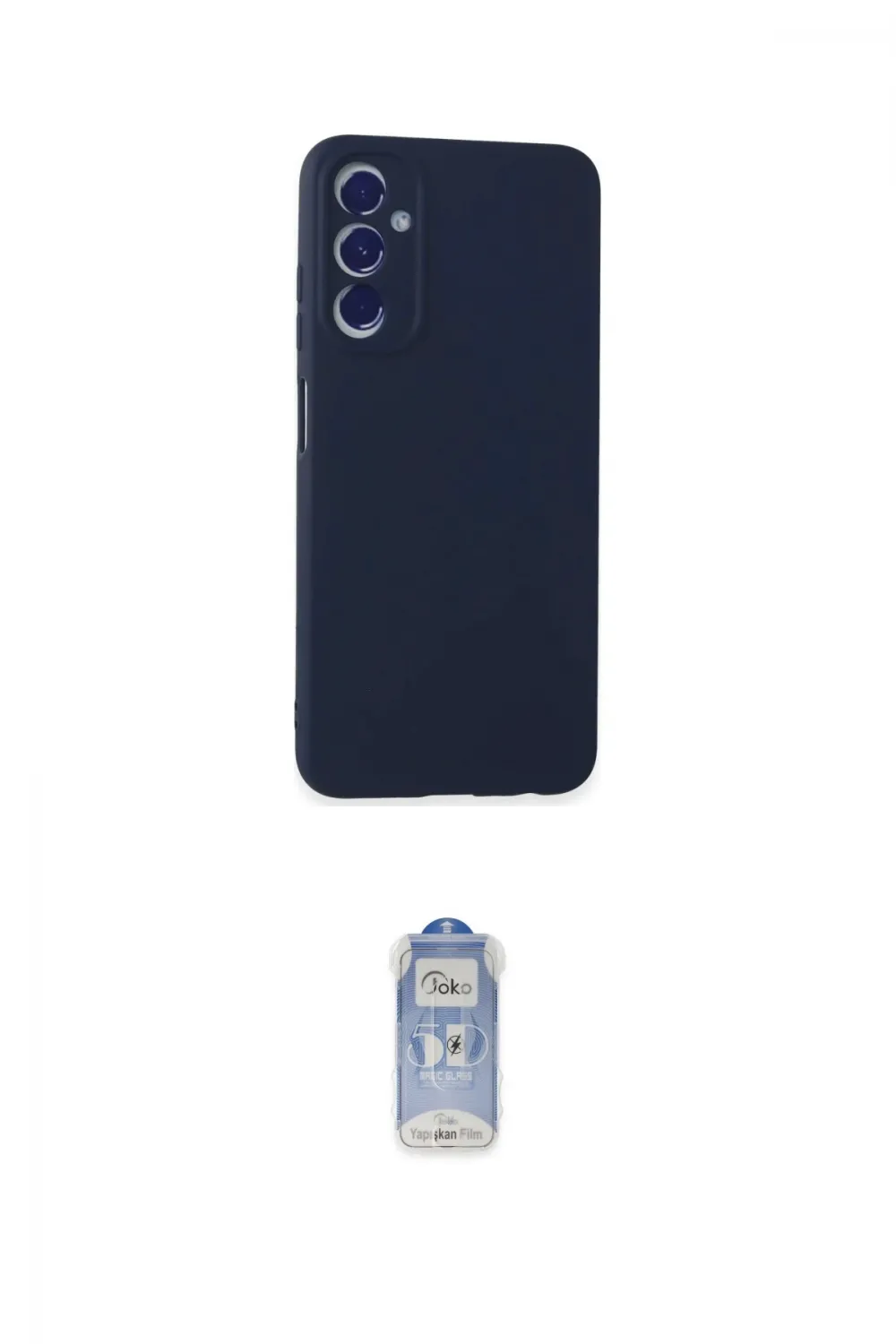 ieg™ Galaxy A05S Kılıf Kozmos Yansıma Özel Seri - Siyah Joko Magic 5D Cam