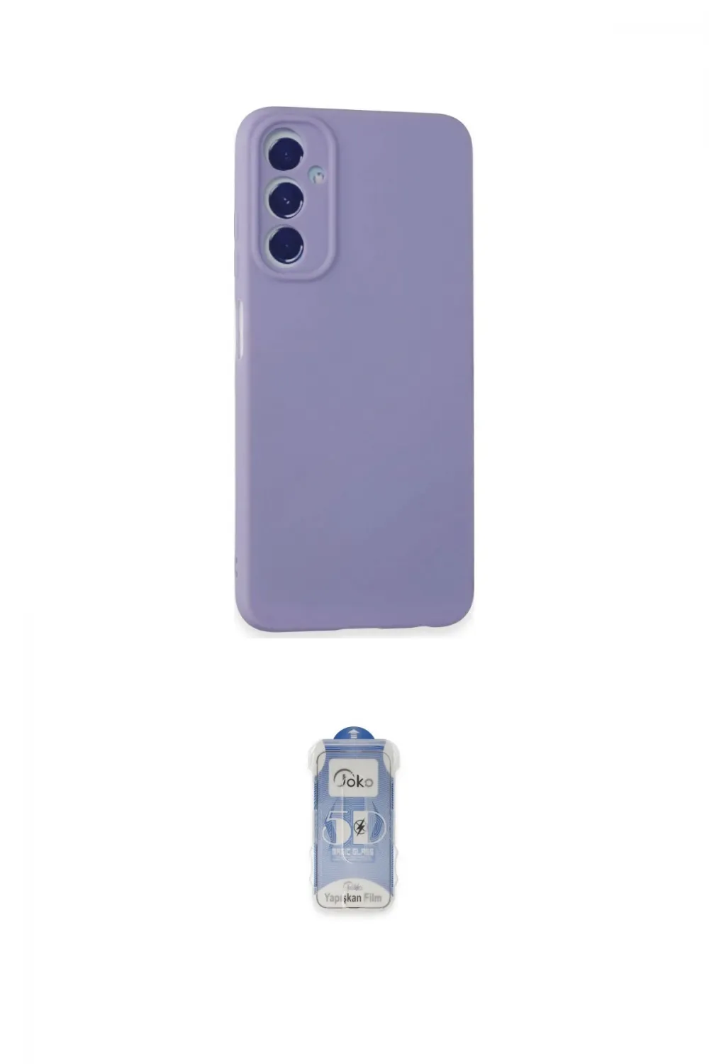 ieg™ Galaxy A05S Kılıf Kozmos Yansıma Özel Seri - Siyah Joko Magic 5D Cam