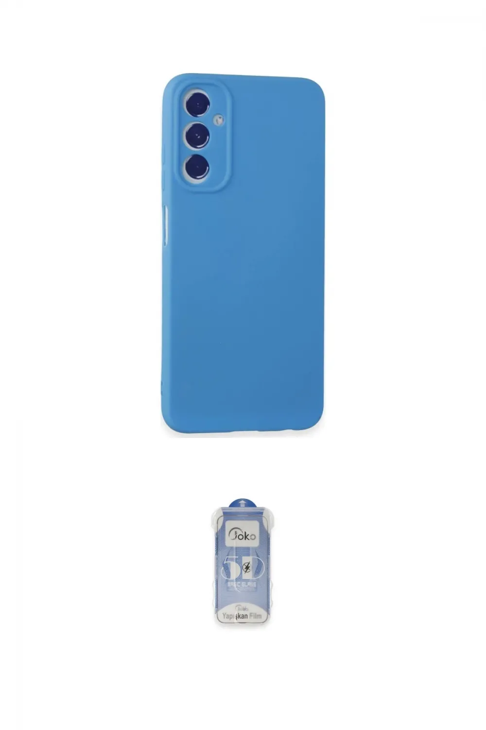 ieg™ Galaxy A05S Kılıf Kozmos Yansıma Özel Seri - Siyah Joko Magic 5D Cam