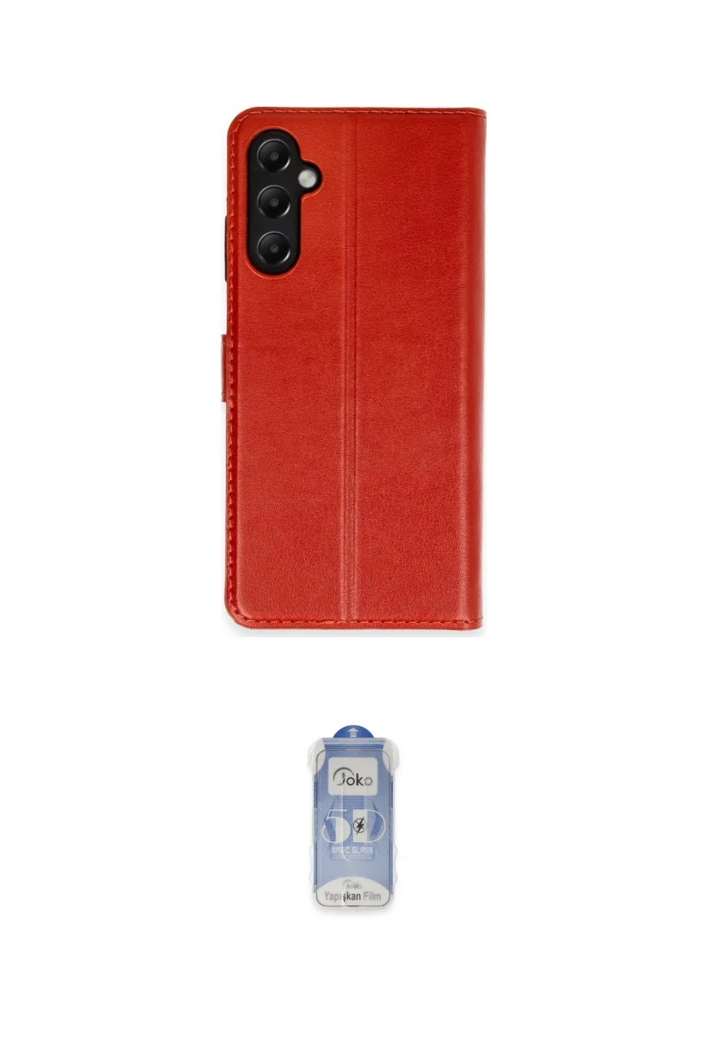 ieg™ Galaxy A05S Kılıf Siluet Işık Serisi - Siyah Joko Magic 5D Cam