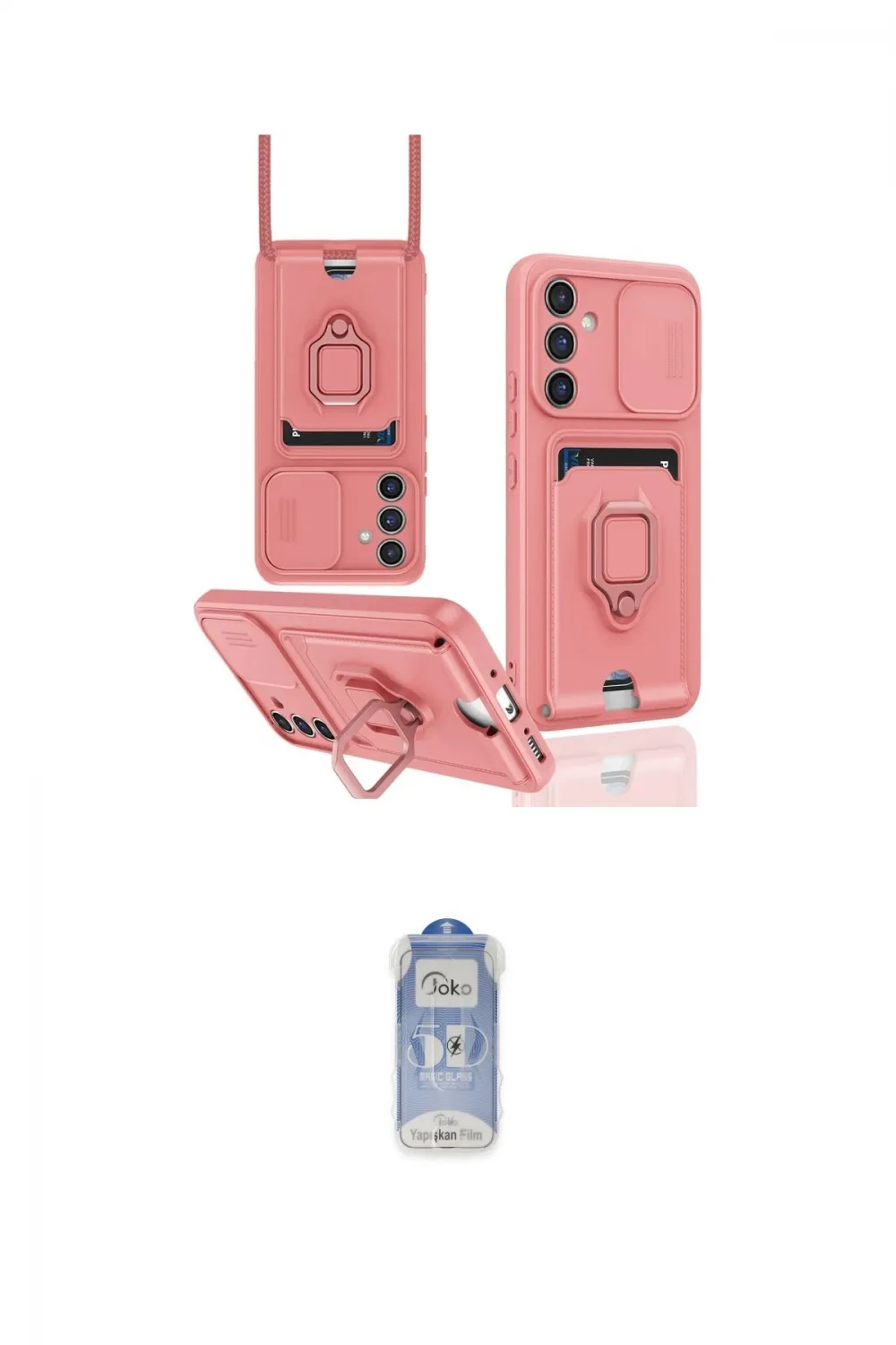 ieg™ Galaxy A05S Kılıf Vadi Form Prime - Siyah Joko Magic 5D Cam