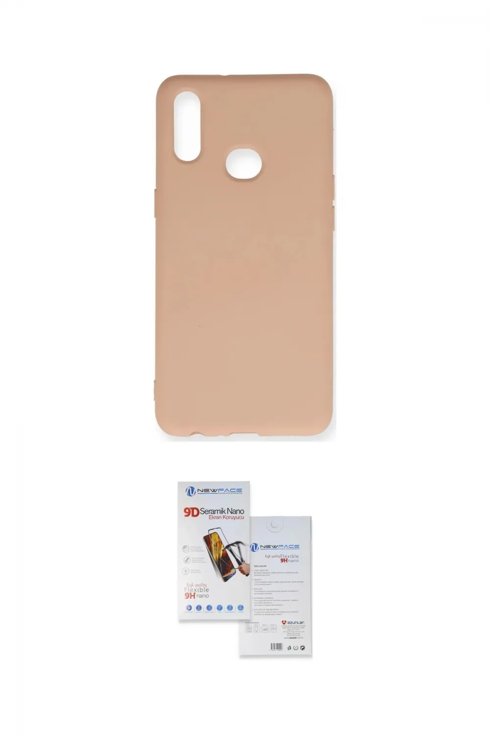 ieg™ Galaxy A10S Kılıf Ahenk Serisi - Siyah Seramik Nano Ekran Koruyucu