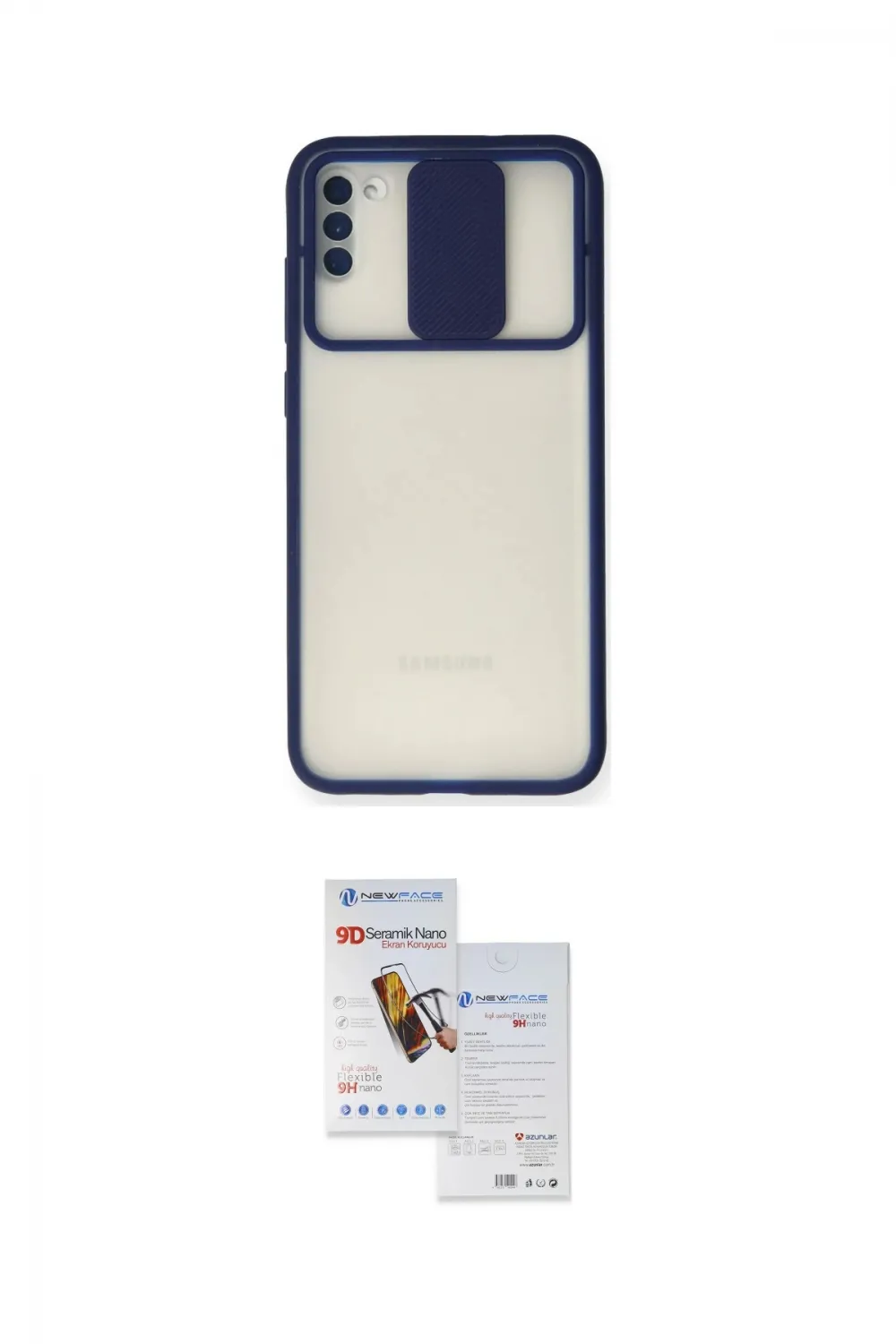 ieg™ Galaxy A11 Kılıf Vadi Çizgi - Siyah Seramik Nano Ekran Koruyucu