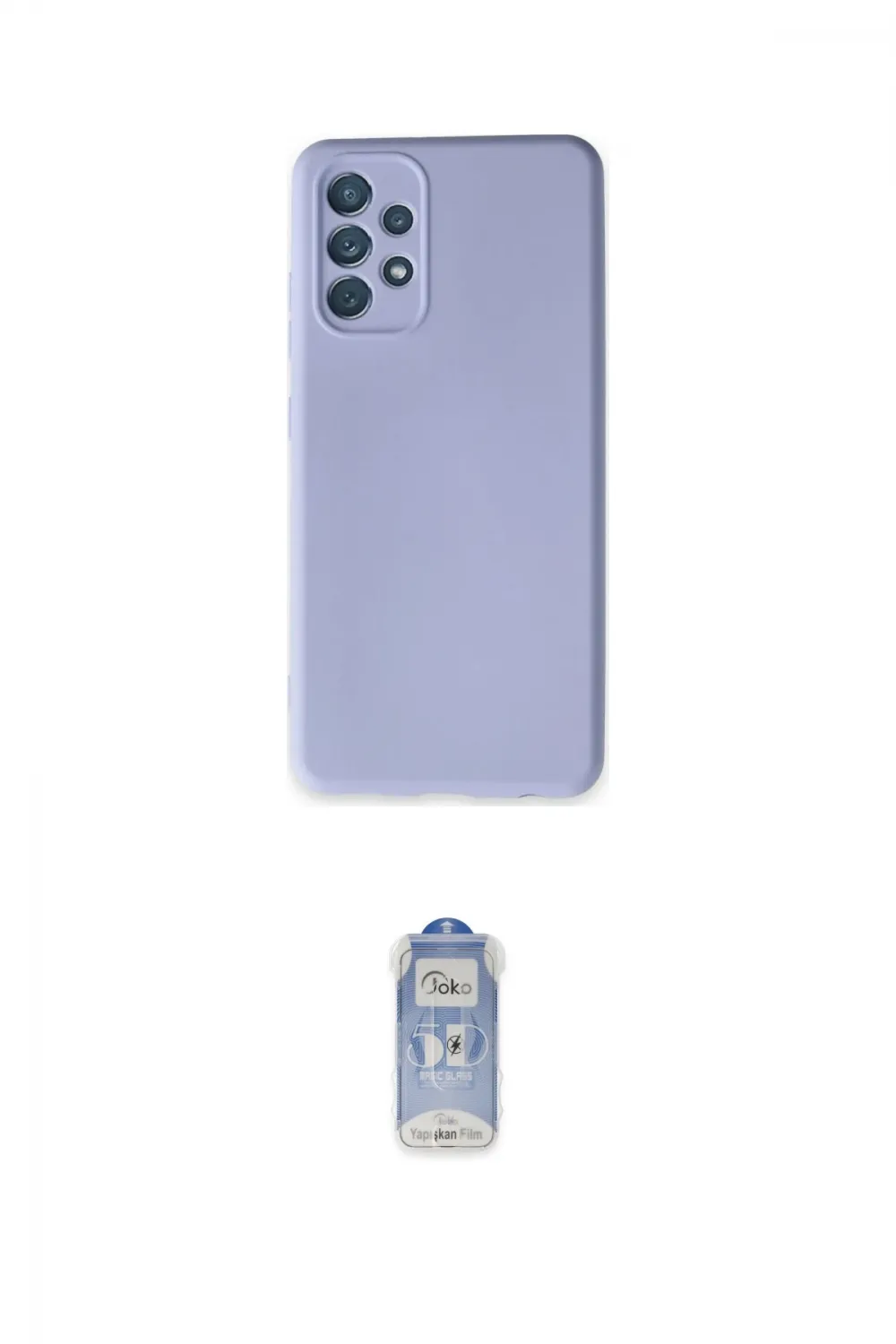 ieg™ Galaxy A13 4G Kılıf Ahenk Serisi - Siyah Joko Magic 5D Cam