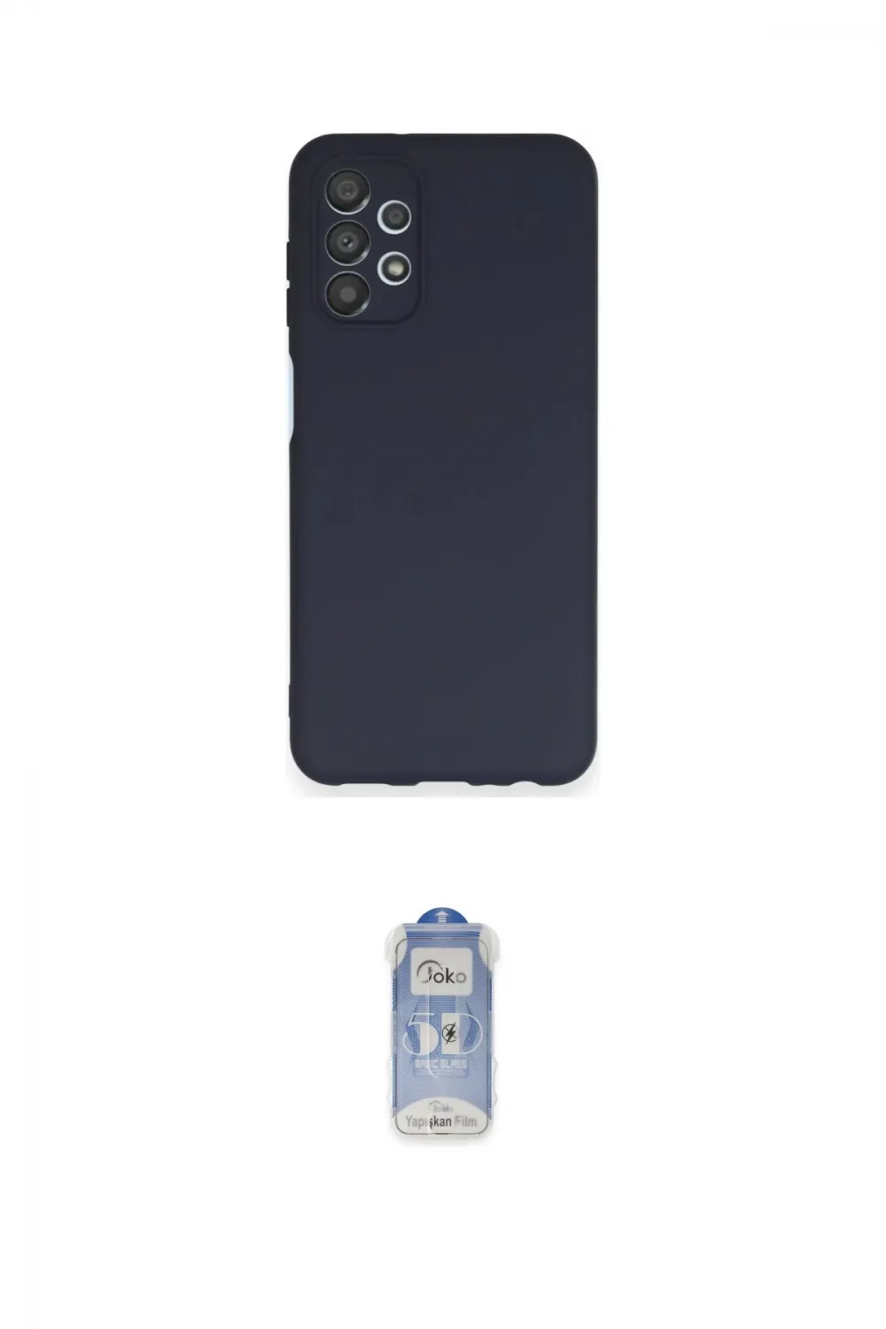 ieg™ Galaxy A13 4G Kılıf Kozmos Yansıma Özel Seri - Siyah Joko Magic 5D Cam
