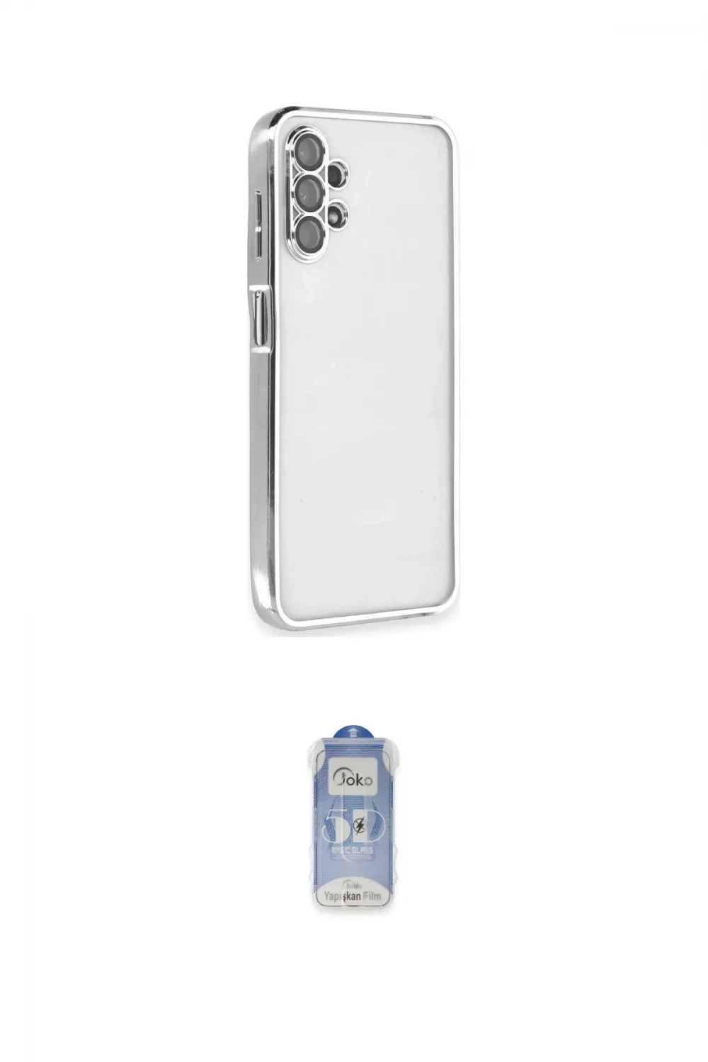 ieg™ Galaxy A13 4G Kılıf Vadi Minimal - Siyah Joko Magic 5D Cam