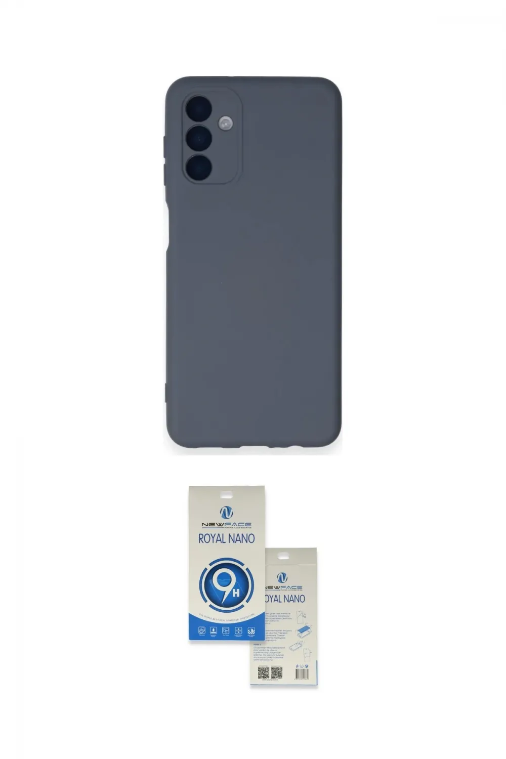 ieg™ Galaxy A14 4G Kılıf Ahenk Serisi - Şeffaf Royal Nano Ekran Koruyucu