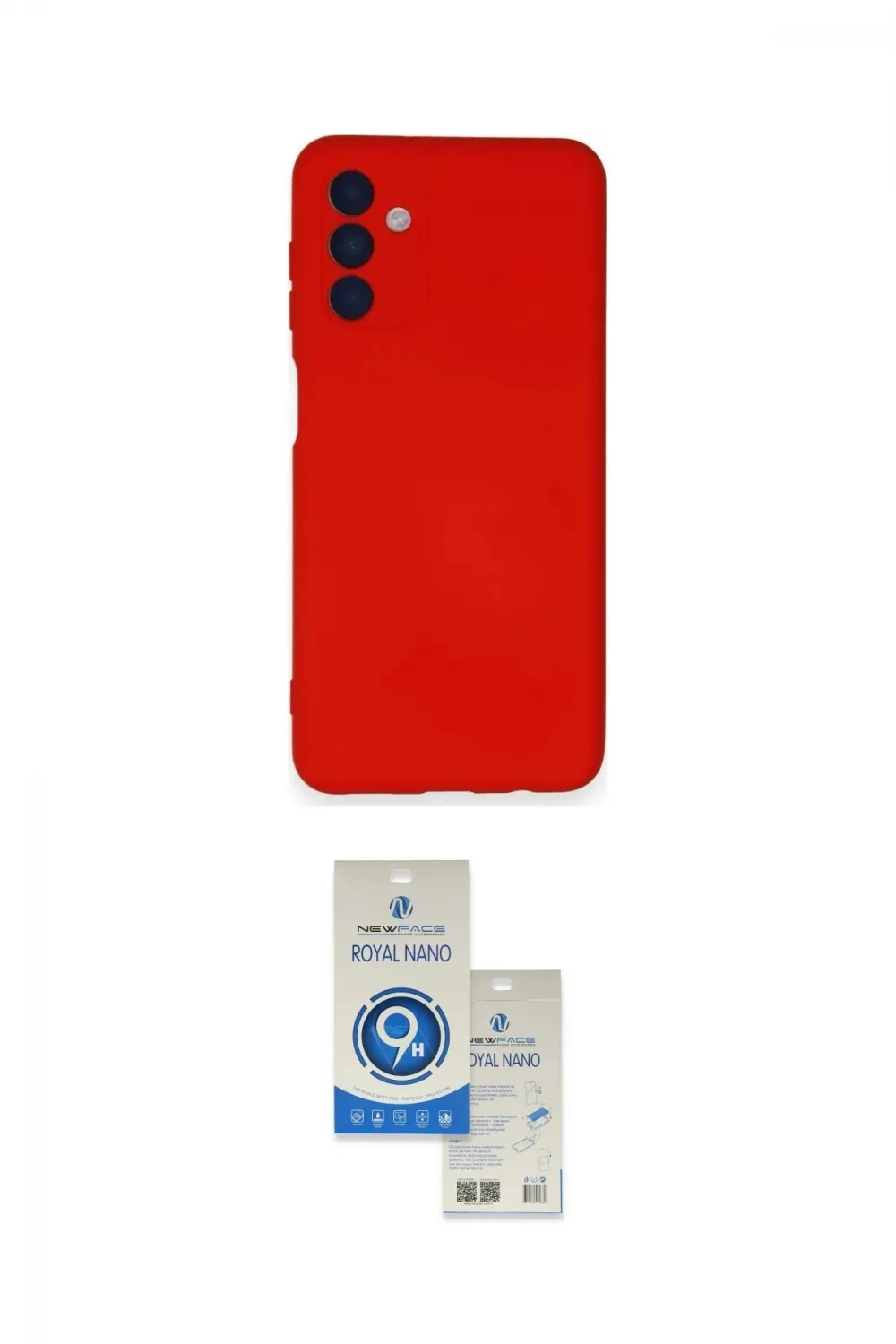 ieg™ Galaxy A14 4G Kılıf Ahenk Serisi - Şeffaf Royal Nano Ekran Koruyucu