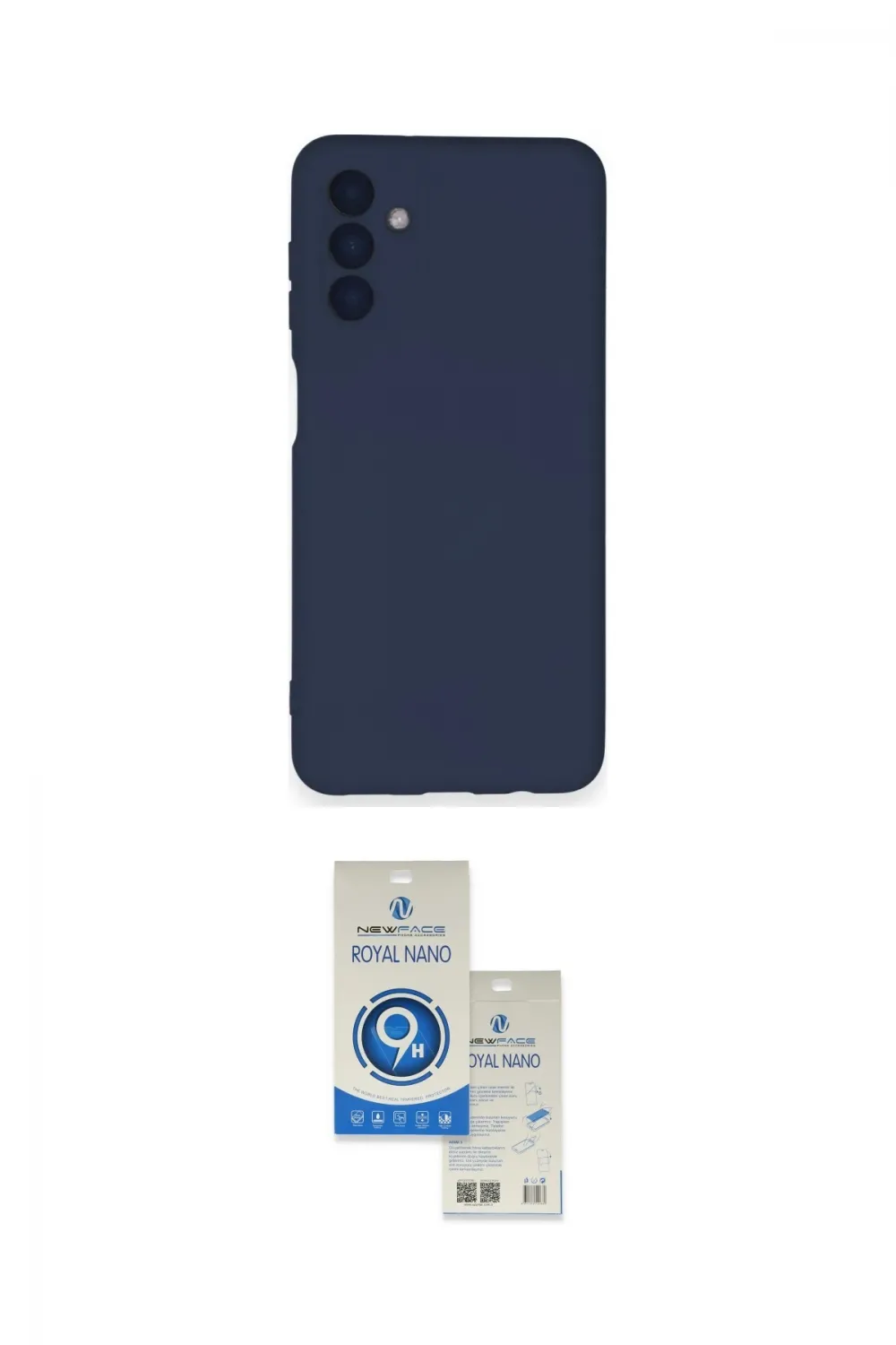 ieg™ Galaxy A14 4G Kılıf Ahenk Serisi - Şeffaf Royal Nano Ekran Koruyucu