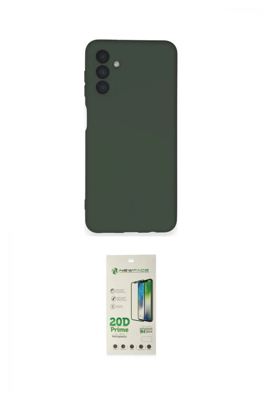 ieg™ Galaxy A14 4G Kılıf Ahenk Serisi - Siyah 20D Premium Cam Ekran Koruyucu