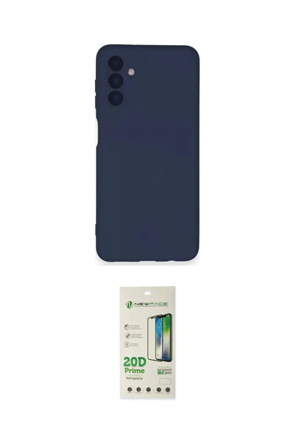 ieg™ Galaxy A14 4G Kılıf Ahenk Serisi - Siyah 20D Premium Cam Ekran Koruyucu