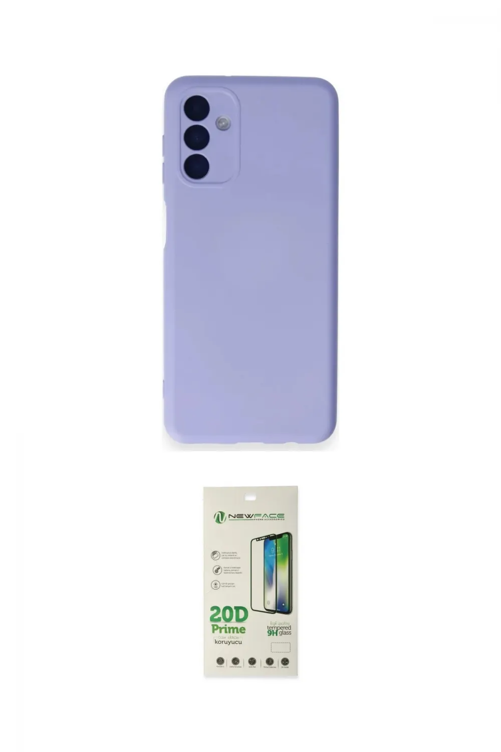 ieg™ Galaxy A14 4G Kılıf Ahenk Serisi - Siyah 20D Premium Cam Ekran Koruyucu