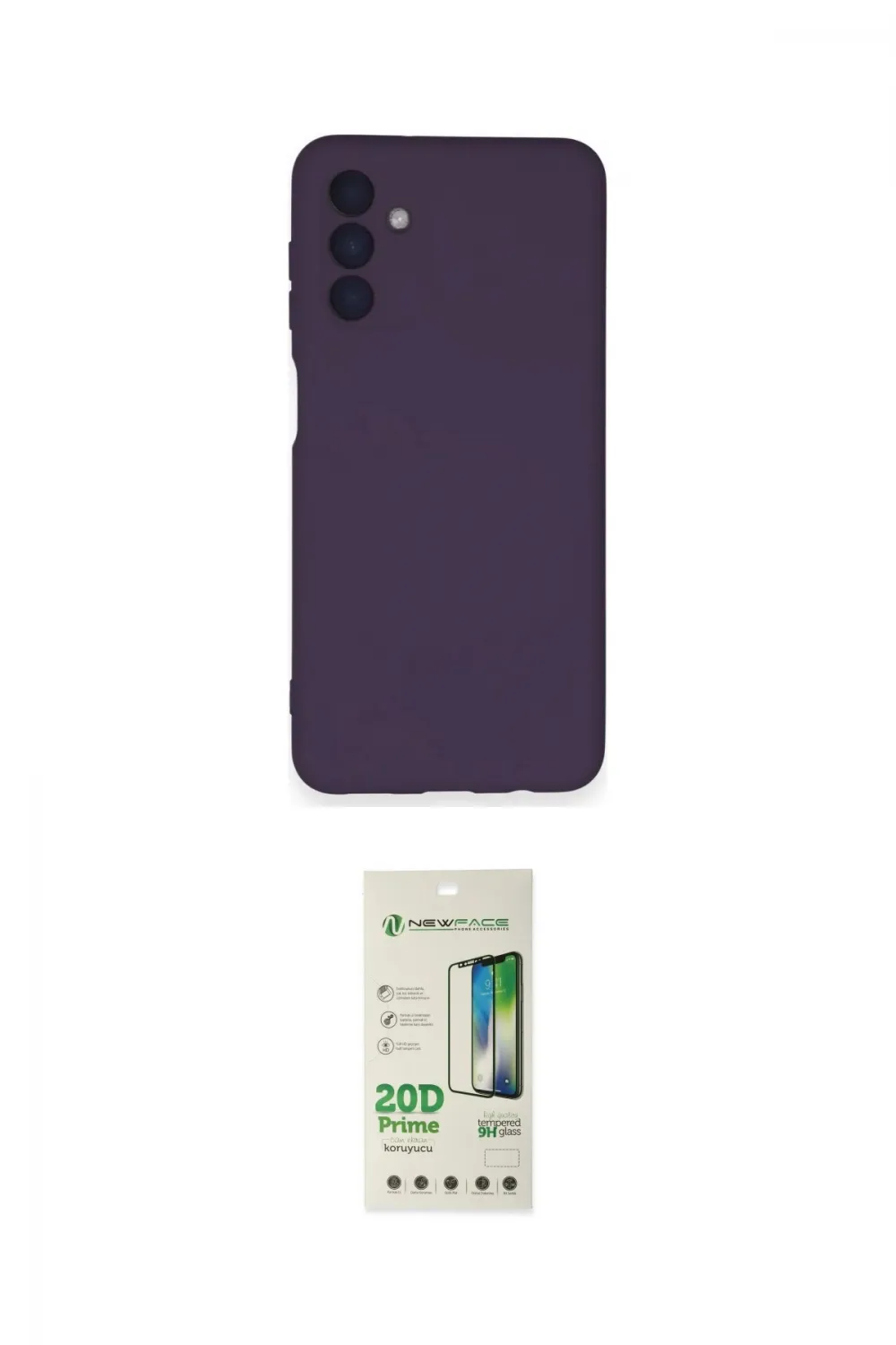 ieg™ Galaxy A14 4G Kılıf Ahenk Serisi - Siyah 20D Premium Cam Ekran Koruyucu