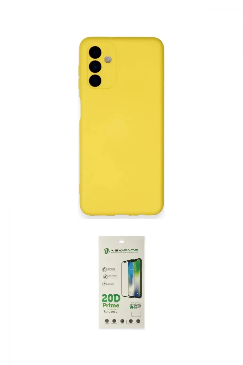 ieg™ Galaxy A14 4G Kılıf Ahenk Serisi - Siyah 20D Premium Cam Ekran Koruyucu