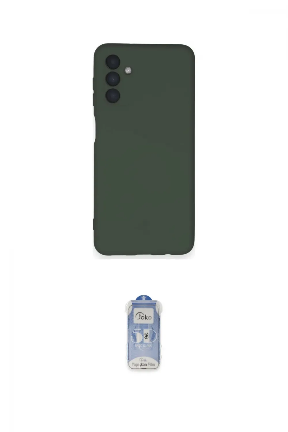 ieg™ Galaxy A14 4G Kılıf Ahenk Serisi - Siyah Joko Magic 5D Cam