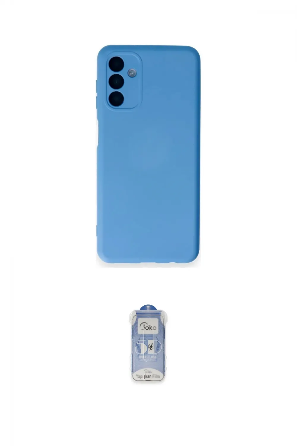ieg™ Galaxy A14 4G Kılıf Ahenk Serisi - Siyah Joko Magic 5D Cam