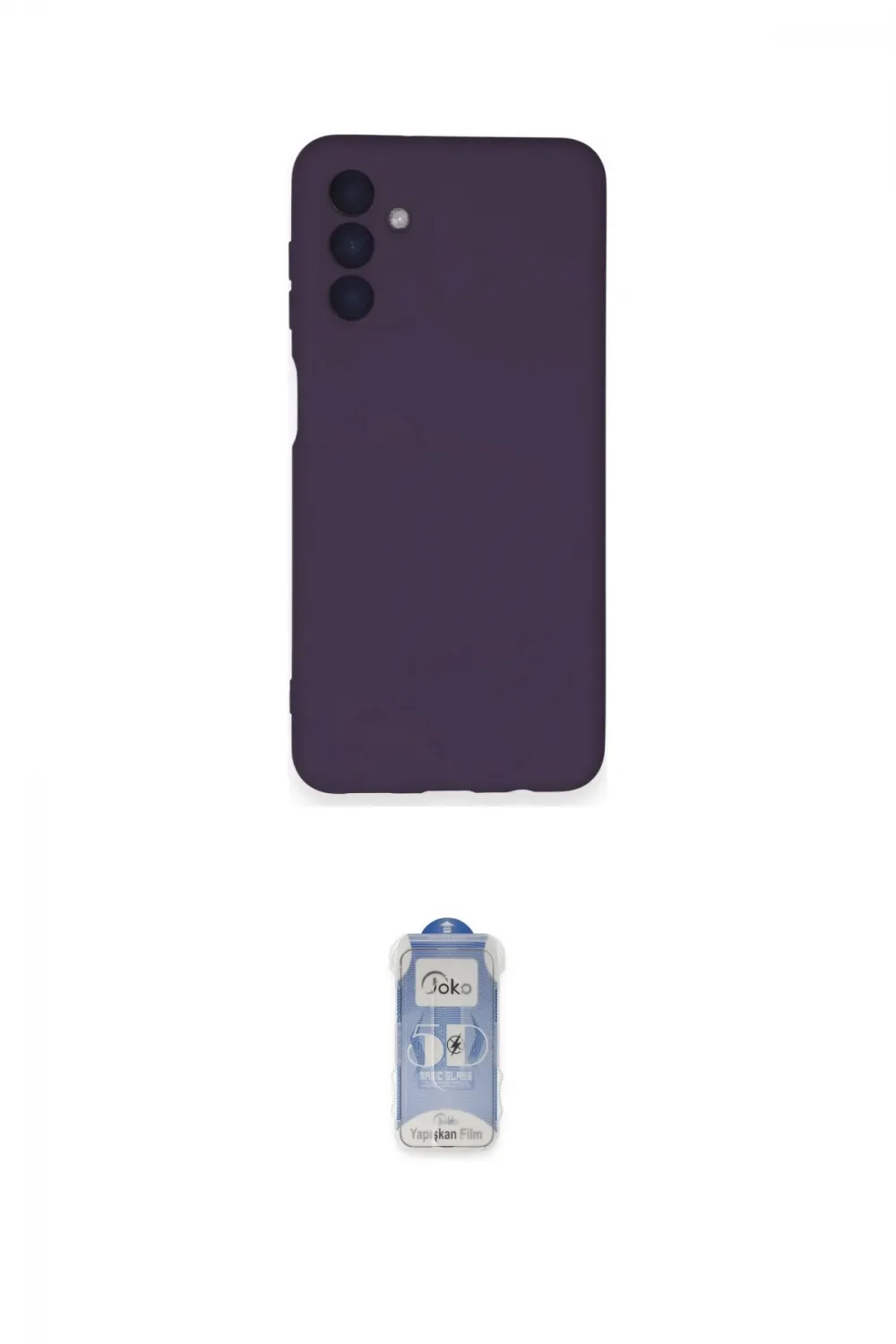ieg™ Galaxy A14 4G Kılıf Ahenk Serisi - Siyah Joko Magic 5D Cam