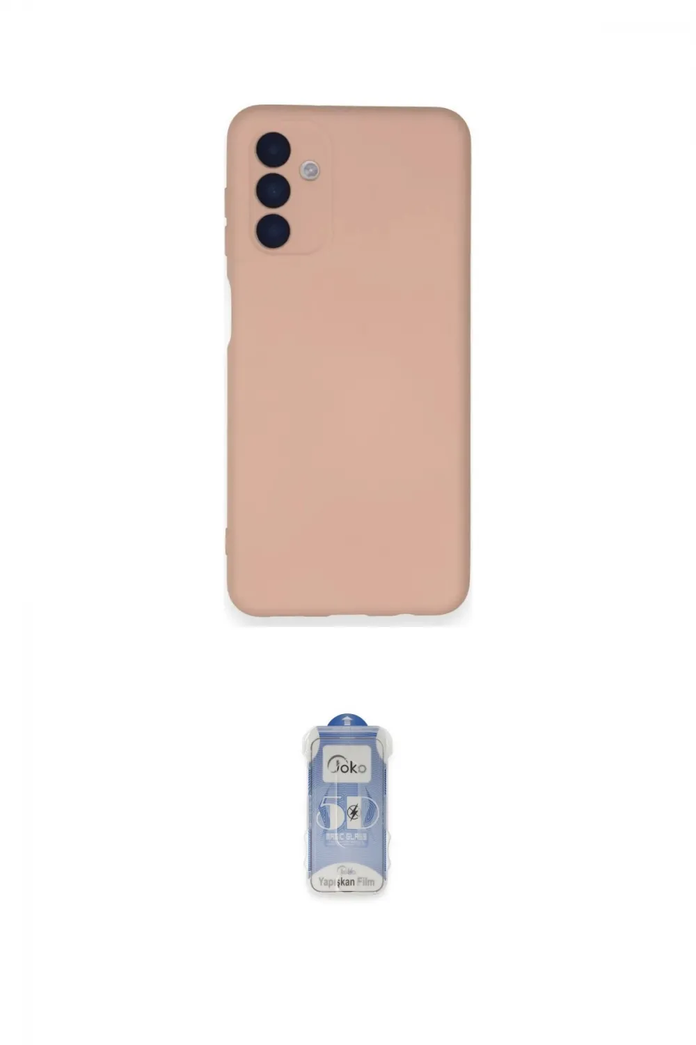 ieg™ Galaxy A14 4G Kılıf Ahenk Serisi - Siyah Joko Magic 5D Cam