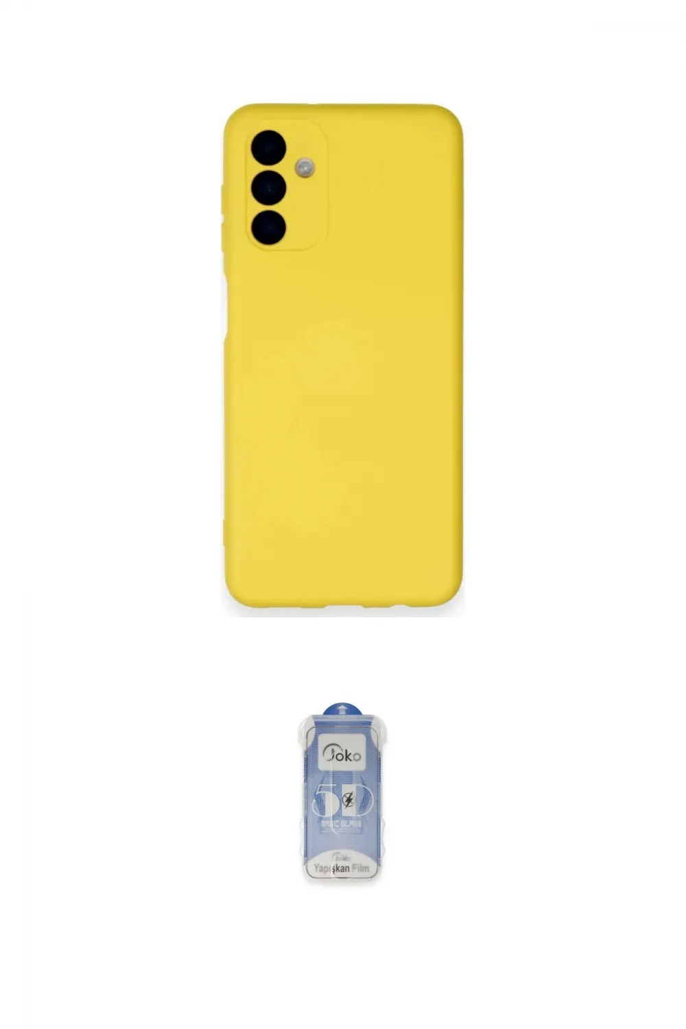 ieg™ Galaxy A14 4G Kılıf Ahenk Serisi - Siyah Joko Magic 5D Cam