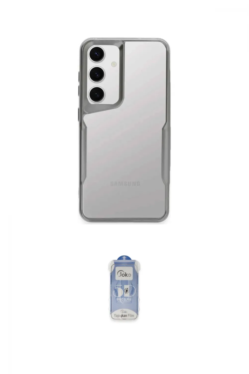 ieg™ Galaxy A14 4G Kılıf Akış Çizgi Koleksiyonu - Siyah Joko Magic 5D Cam