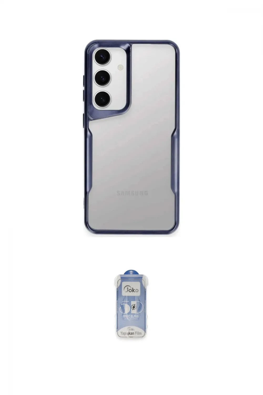 ieg™ Galaxy A14 4G Kılıf Akış Çizgi Koleksiyonu - Siyah Joko Magic 5D Cam