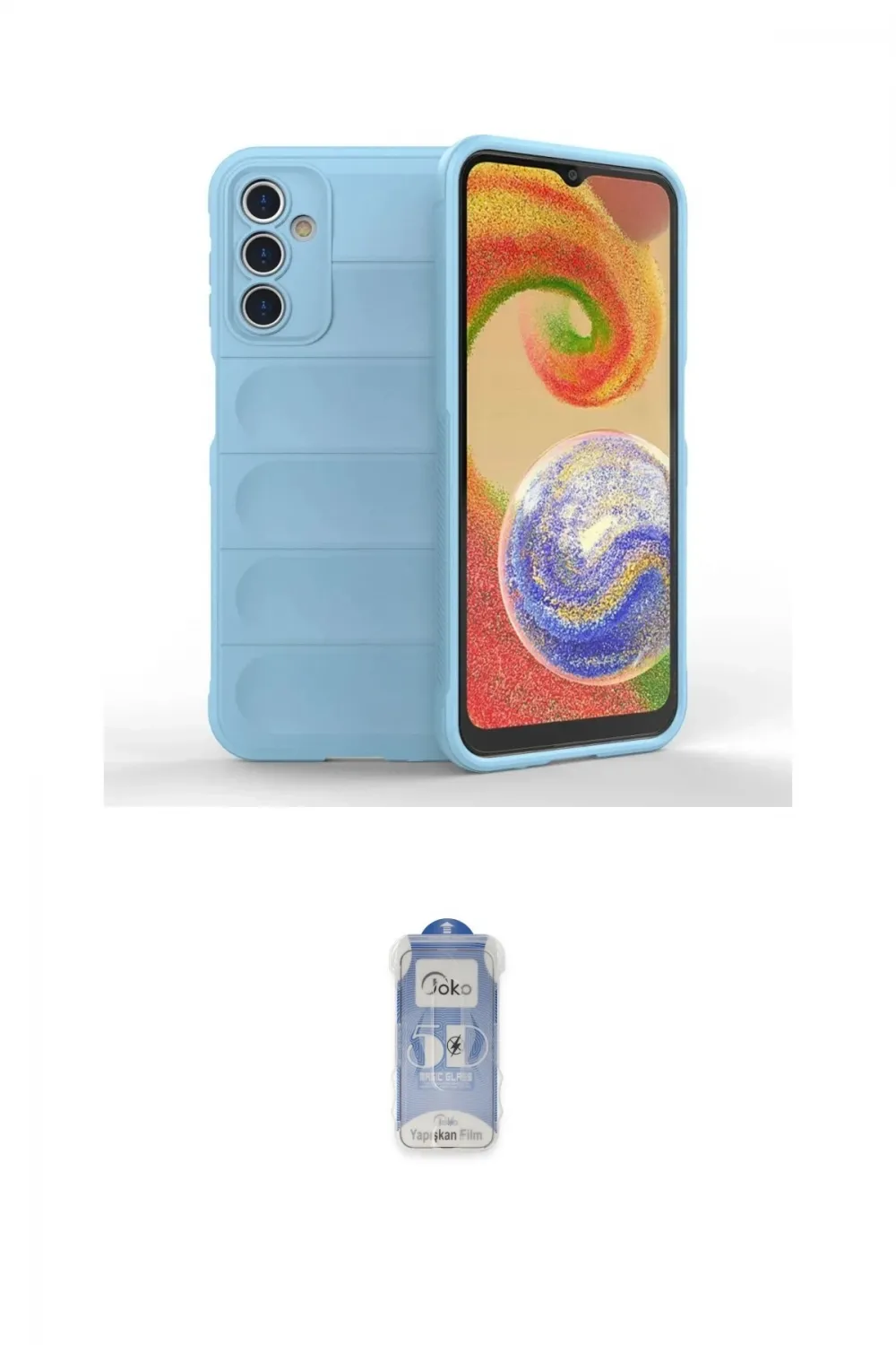 ieg™ Galaxy A14 4G Kılıf Atlas Koleksiyonu - Siyah Joko Magic 5D Cam