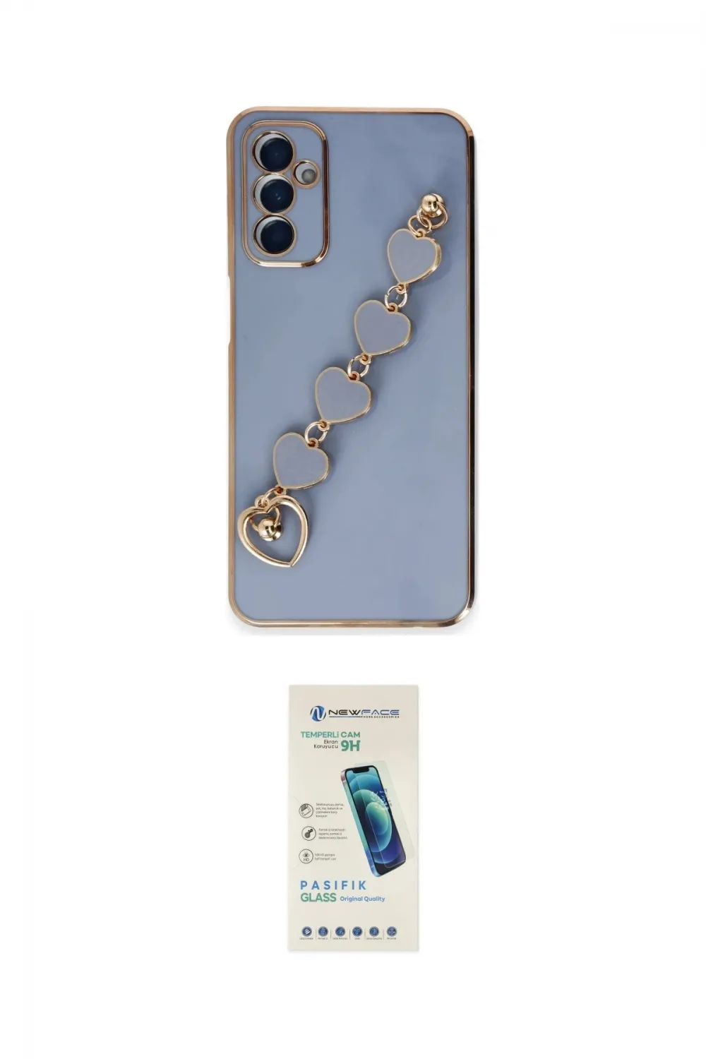 ieg™ Galaxy A14 4G Kılıf Nova Işık Prime - Şeffaf Pasifik Cam Ekran Koruyucu