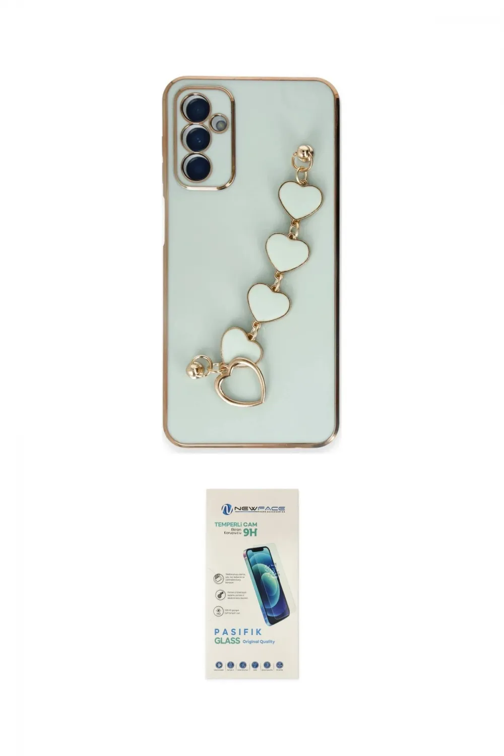ieg™ Galaxy A14 4G Kılıf Nova Işık Prime - Şeffaf Pasifik Cam Ekran Koruyucu