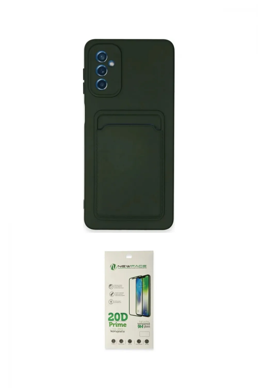ieg™ Galaxy A14 4G Kılıf Vadi Çizgi Prime - Siyah 20D Premium Cam Ekran Koruyucu