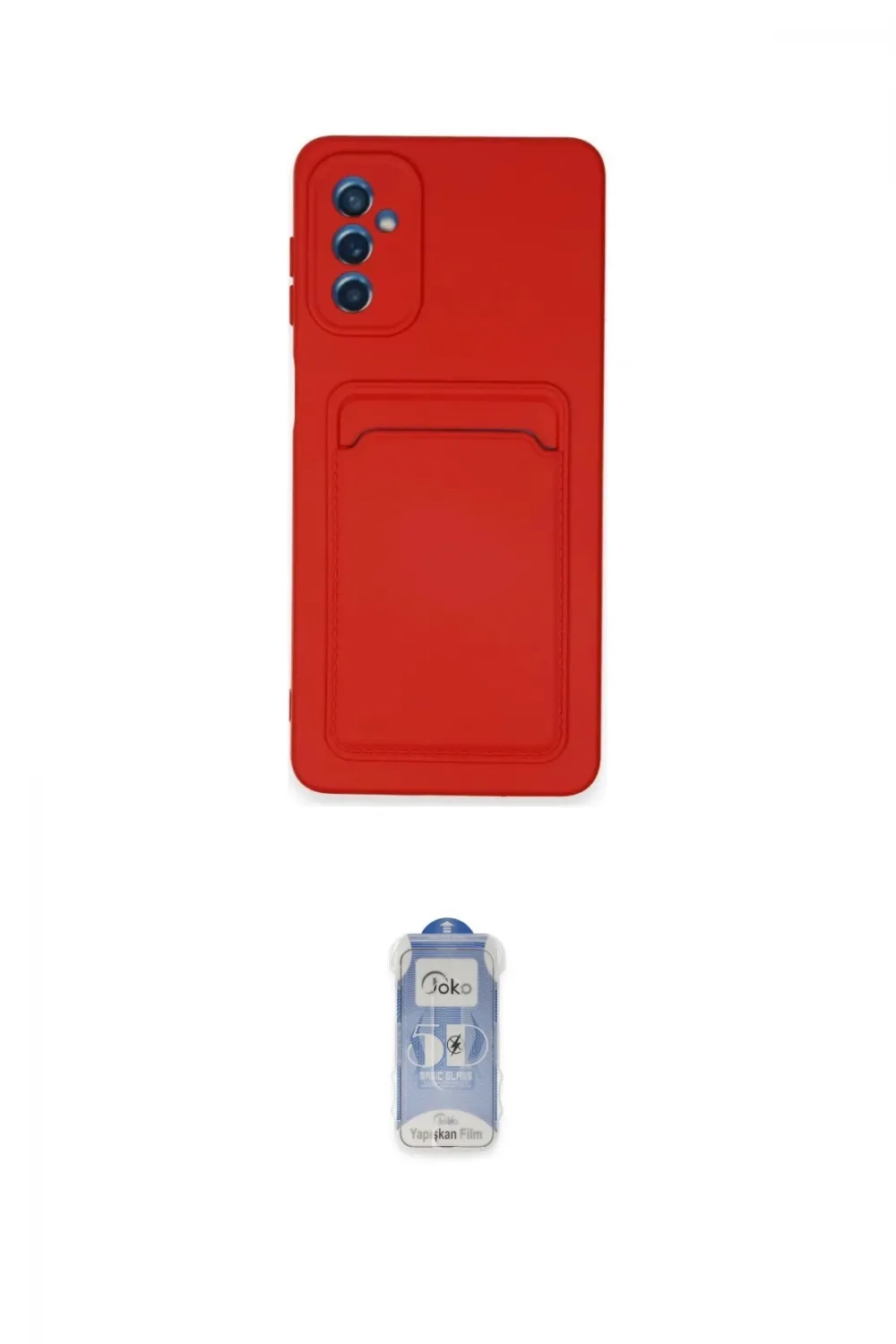 ieg™ Galaxy A14 4G Kılıf Vadi Çizgi Prime - Siyah Joko Magic 5D Cam