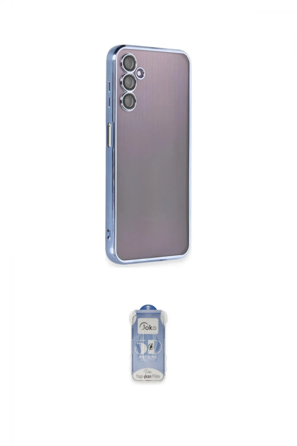 ieg™ Galaxy A14 4G Kılıf Vadi Minimal - Siyah Joko Magic 5D Cam