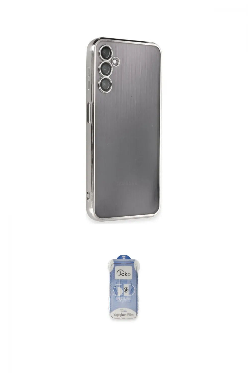 ieg™ Galaxy A14 4G Kılıf Vadi Minimal - Siyah Joko Magic 5D Cam