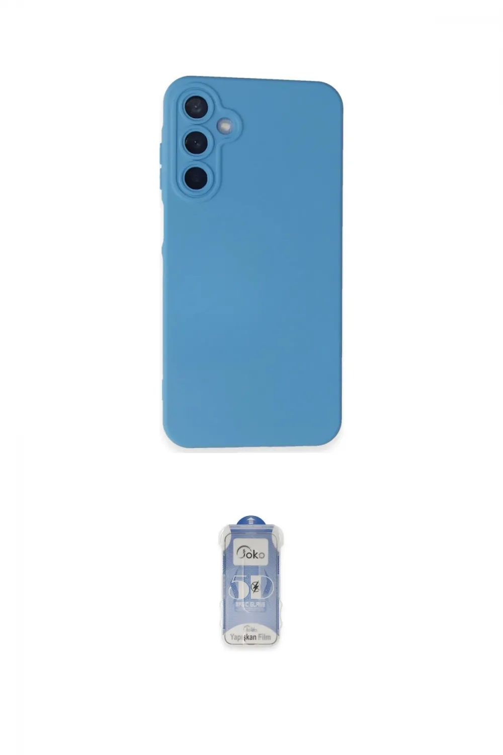 ieg™ Galaxy A15 4G Kılıf Ahenk Serisi - Siyah Joko Magic 5D Cam