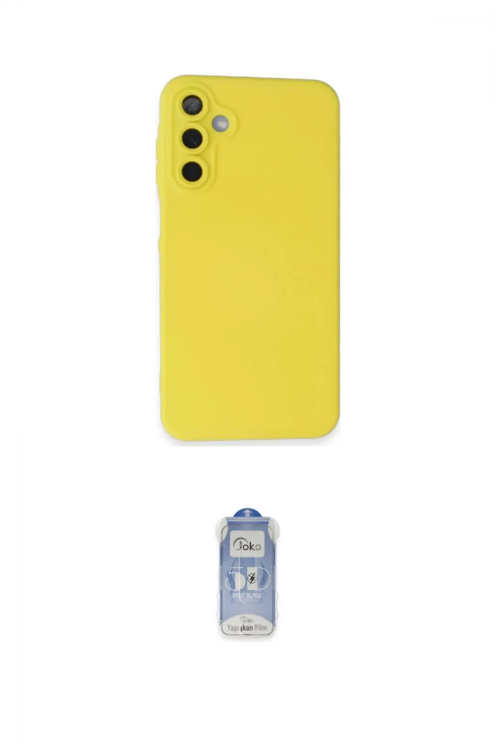 ieg™ Galaxy A15 4G Kılıf Ahenk Serisi - Siyah Joko Magic 5D Cam