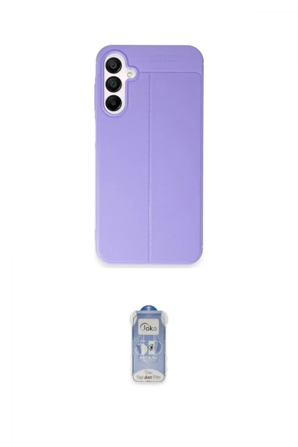 ieg™ Galaxy A15 4G Kılıf Doruk Klasik Özel Seri - Siyah Joko Magic 5D Cam