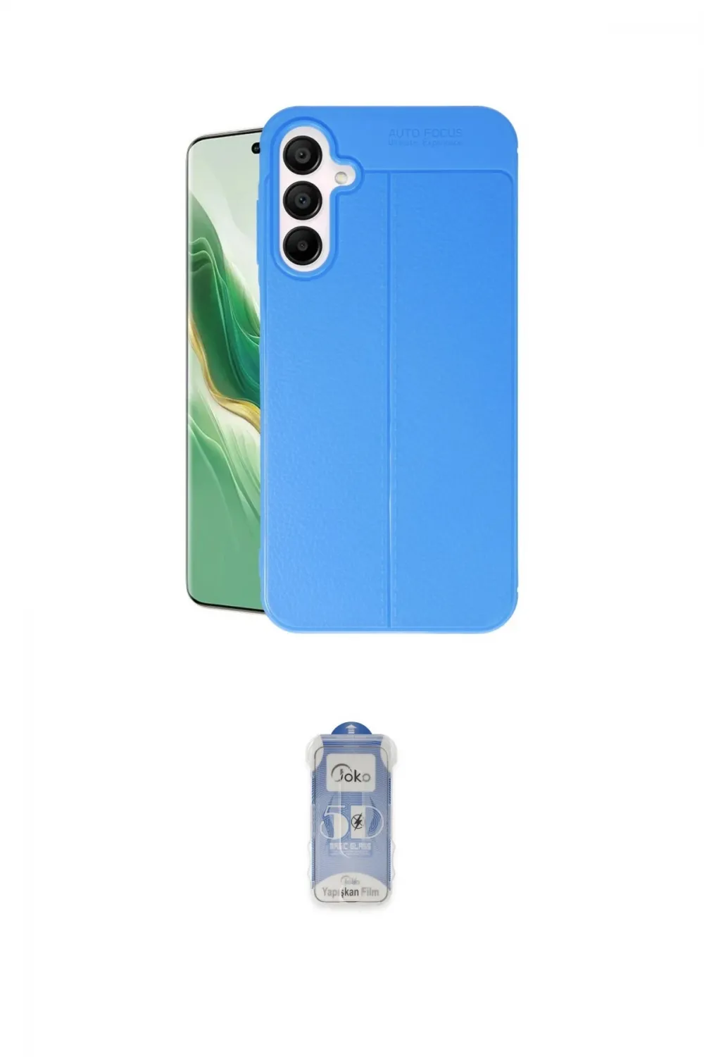 ieg™ Galaxy A15 4G Kılıf Doruk Klasik Özel Seri - Siyah Joko Magic 5D Cam