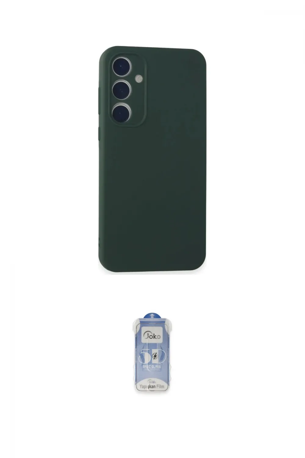 ieg™ Galaxy A15 4G Kılıf Kozmos Yansıma Özel Seri - Siyah Joko Magic 5D Cam