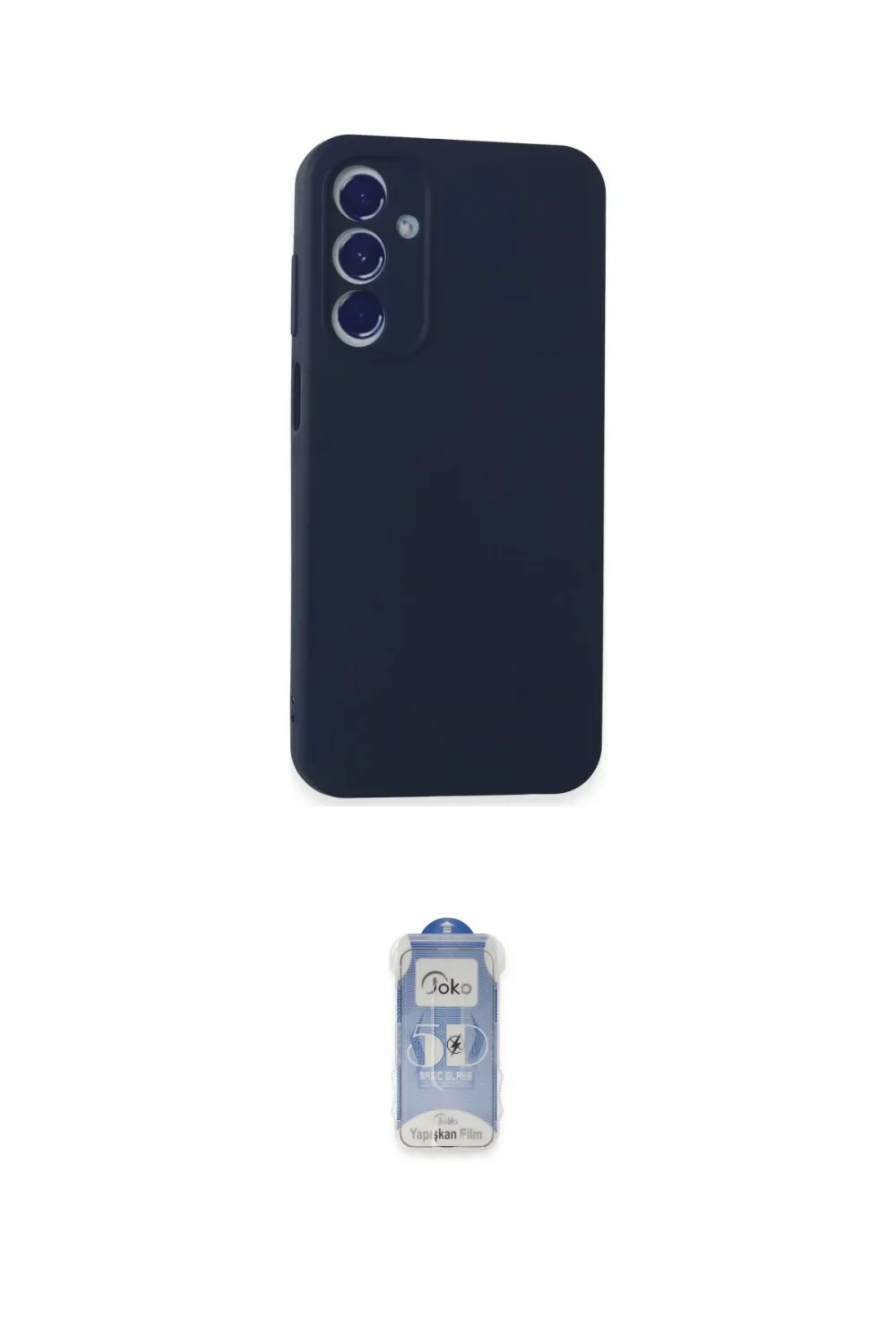 ieg™ Galaxy A15 4G Kılıf Kozmos Yansıma Özel Seri - Siyah Joko Magic 5D Cam