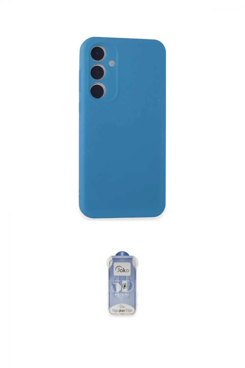 ieg™ Galaxy A15 4G Kılıf Kozmos Yansıma Özel Seri - Siyah Joko Magic 5D Cam