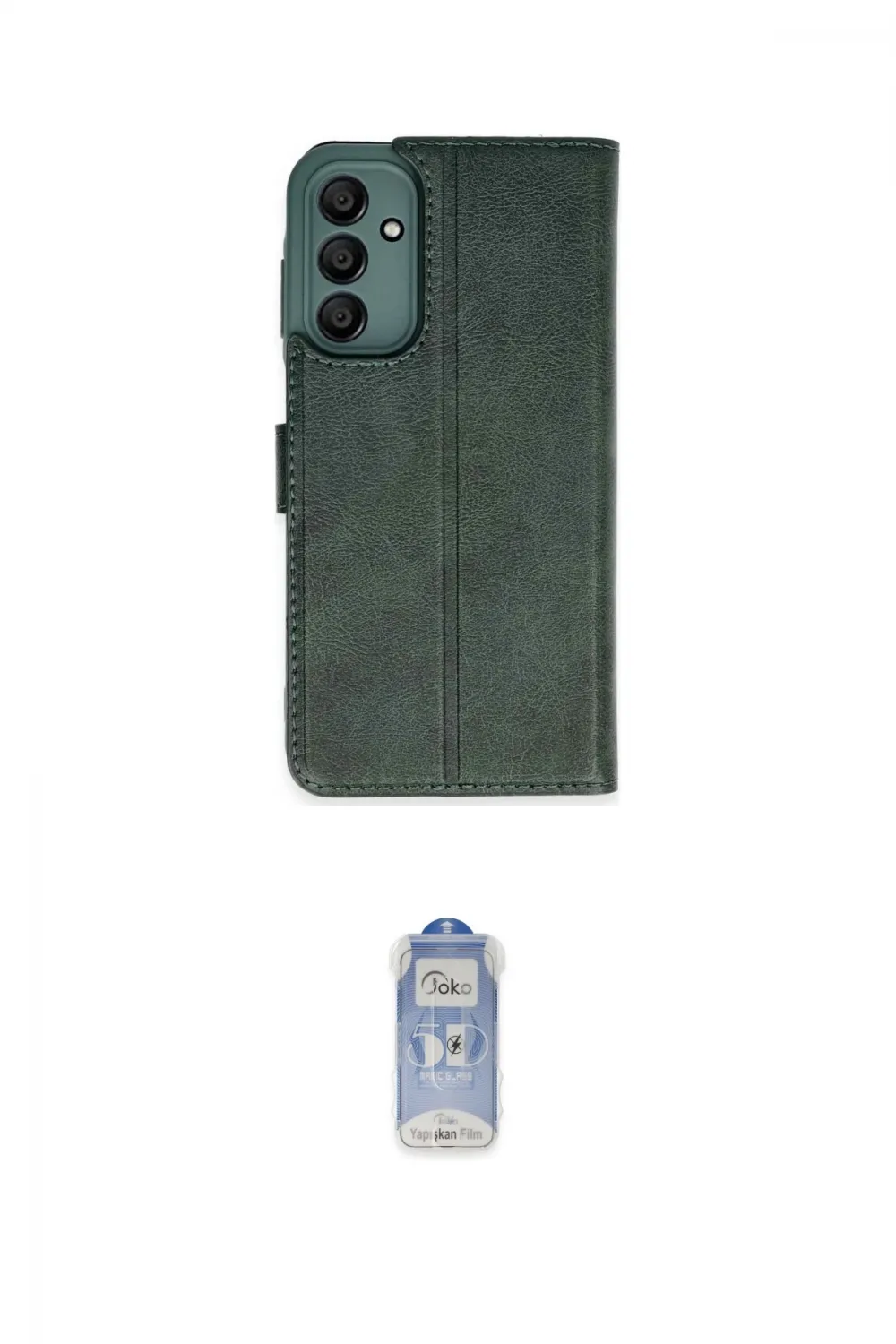 ieg™ Galaxy A15 4G Kılıf Siluet Işık Serisi - Siyah Joko Magic 5D Cam