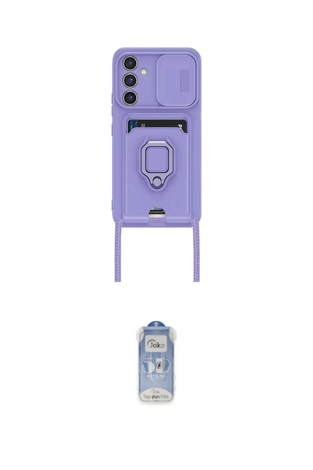 ieg™ Galaxy A15 4G Kılıf Vadi Form Prime - Siyah Joko Magic 5D Cam