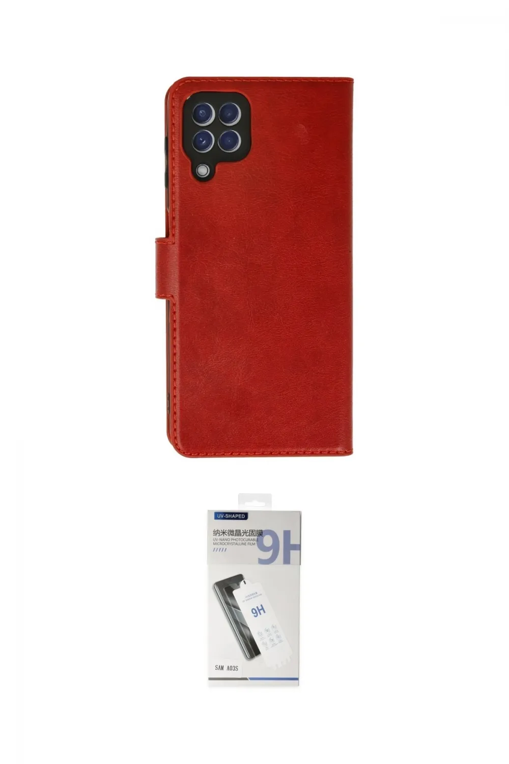 ieg™ Galaxy A22 Kılıf Siluet Işık Serisi - Şeffaf Uv Polymer Nano Ekran Koruyucu